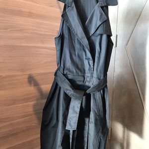 Ann Taylor Cotton Stretch Sleeveless Dress